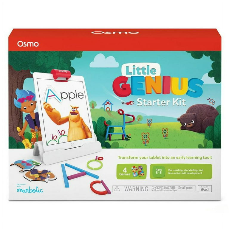 Osmo - New Little Genius Starter Kit for iPad - Ages 3-5 - Walmart.com