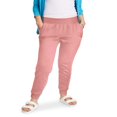 thumbnail image 1 of JUNWELL Women‘s EcoSmart Cotton-Blend Fleece Jogger Sweatpants, 1 of 5