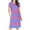 Pink 438, variant on Henpk Summer Dresses for Women Striped T Shirt Dress Casual Midi Dress Short Sleeve Sundress with Pockets Round Neck Dress With Adjustable Waist Medium Length Short Sleeve Dress With Pockets Blue XXL