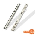 thumbnail image 2 of 22-Inch Ball Bearing Drawer Slides Full Extension Side Mount, 1 Pair, 2 of 7