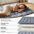 thumbnail image 5 of Cozy Harbor  3 Inch  Full  Futon Floor Mattress  Memory Foam Futon, Foldable & Breathable, 5 of 8