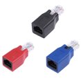 thumbnail image 2 of Conector RJ45 macho a hembra CAT6 Reemplazo del adaptador de extensión de red Ethernet Lan para enrutadores / concentradores / conexiones de red RJ45 Inevent PJ7791-02, 2 of 7