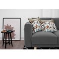 thumbnail image 4 of Ambesonne Cat Throw Pillow Cover Pack of 2, Cheery Kitties Ice Skating Fun, 2 Pcs-28"x28", Orange Brown Pale Blue, 4 of 5