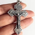 thumbnail image 4 of S925 Sterling Silver Large Pardon 2.2" Pius X Indulgenced Pardon Crucifix Cross, 4 of 7