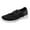 Black, variant on NOKIO Women's Athletic Walking Shoes Slip On Casual Mesh-Comfortable Tennis Workout Sneakers Summer Breathable Lightweight Flat Shoes Casual Women Shoes Womens Slip On Walking Shoes