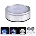 thumbnail image 3 of Touch Sensitive Lamp Base Double Layer Round Lamp Holder for Home Bar Decor, 3 of 6