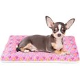 thumbnail image 1 of (57 * 38 cm) Alfombra para jaula para cama para perros con estrella rosa Cama súper suave para mascotas con lindo estampado de estrellas Tapete para jaula lavable Adecuado para perros grandes y pequ, 1 of 3