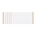 thumbnail image 2 of Soft Absorbent Stripe Bath Towel, Decorative Gold Drying Towel for Bathroom Home Spa Gym Hotel Use, 75 x 35 cm, 2 of 6