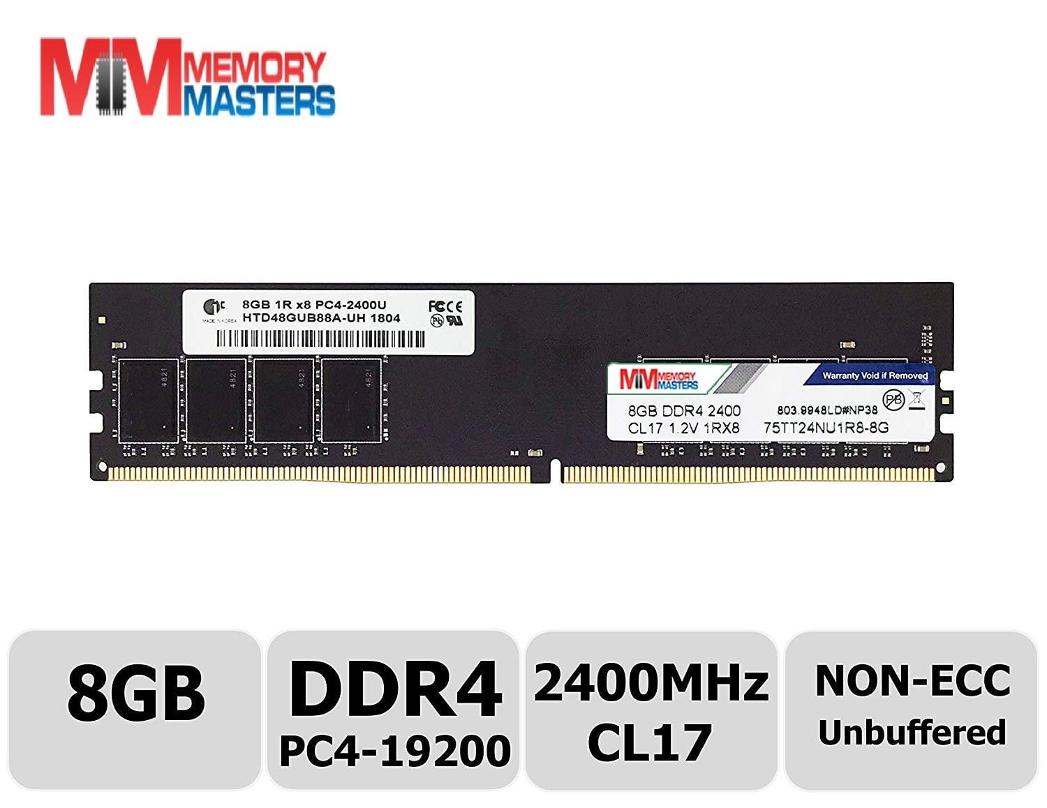 8gb 1rx8 Pc4 2400t Sa1 11 8gb 1rx8 Pc4 2400t Sa1 11