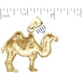 thumbnail image 2 of 14K Gold Bactrian Camel Pendant, 2 of 5