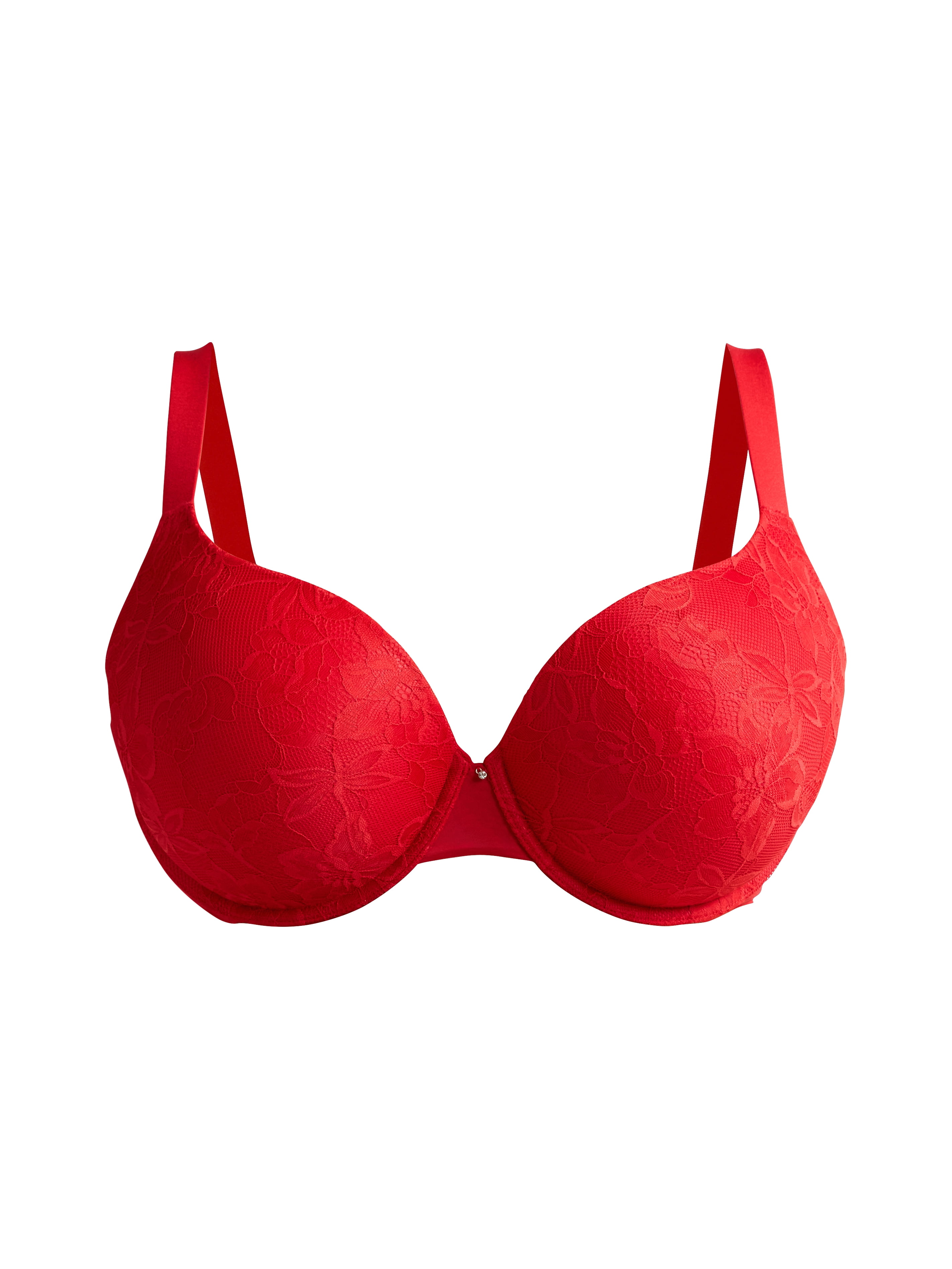 Joyspun Women's & Women's Plus Lace Plunge Bra, Sizes 38DD-46DDD