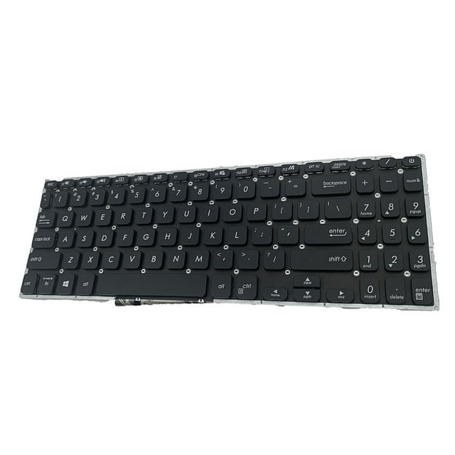 Cateissary Teclado para computadora portátil, accesorio profesional para computadora, reemplazo de componente de entrada, PC, teclado de entrada en inglés Juegos de teclado y mouse para computadora
