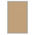 thumbnail image 2 of Contemporary Home Living 1.75' x 2.75' Tufted Solid Bordered Area Throw Rug - Beige and Ice Blue, 2 of 7