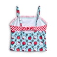 thumbnail image 2 of Character Toddler Girl Tankini Swimsuit, 2- Piece, Sizes 12M- 5T, 2 of 3
