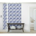 thumbnail image 6 of Ambesonne Flower Peel & Stick Wallpaper for Home, Watercolor Art Iris Flowers, 13"x100", Azure Blue Purple and White, 6 of 6
