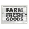 thumbnail image 2 of Stupell Farm Fresh Goods Distressed Wood Wall Plaque Art 13 x 19, 2 of 5