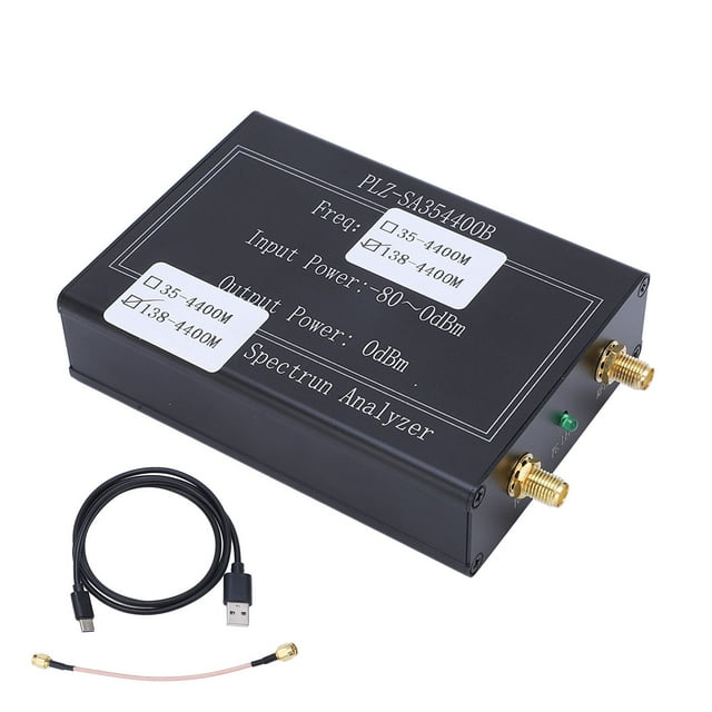 Analyseur de Fréquence de Spectre Portable Fonctionnement Simple 4 Modes Analyseur de Fréquence Portable 1384400mhz