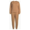 thumbnail image 3 of Joyspun Women’s M Elastic Waistband/Quilted/Polyester Quilted Long Sleeve Pajama Set, 3 of 3