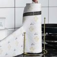 thumbnail image 5 of Toalla de papel impresa, paño absorbente, absorbente de aceite, paño de cocina, paño de limpieza para el hogar, estropajo antiaceite, 30 hojas rasgadas, 5 of 5