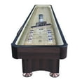 thumbnail image 2 of Playcraft Woodbridge Espresso 16' 2 Piece Construction Shuffleboard table, 2 of 5