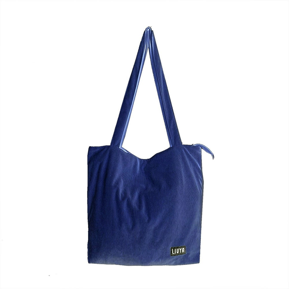 Leisure Large Capacity Shopping Bag Ladies Bags Canvas Tote Simple Shoulder Bag
