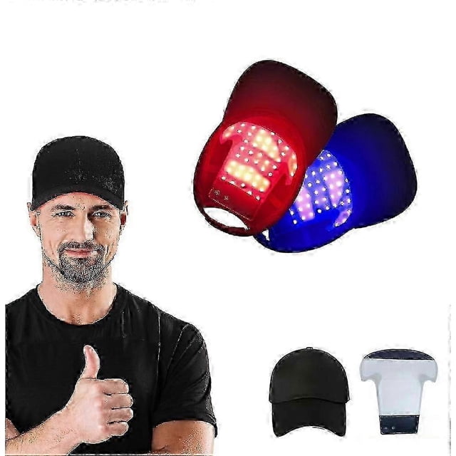 2025 Laser Hair Growth Cap - 650nm Red/Blue Light Therapy LLLT Scalp Care, Hair Loss Treatment for Men & Women 2025