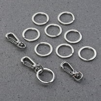 Raindrops 3 Sets Pet Supplies Dog Tag Clips for Collar and Simple 1.6x1.2x0.2in
