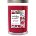 thumbnail image 1 of Yankee Candle Cherries On Snow Scented, Signature 20oz Large Tumbler 2-Wick Candle, Over 60 Hours of Burn Time, Christmas | Holiday Candle, 1 of 8
