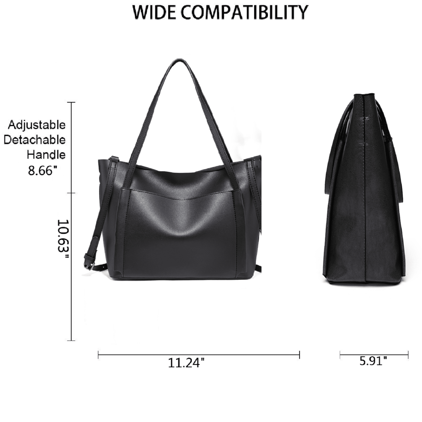 Women Leather Handbag Shoulder Crossbody Bag Tote Satchel Handbag for Christmas Gifts