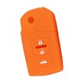 thumbnail image 1 of Cubierta de Llavero Yotijar de Silicón Para KeyShell de 3 Botones M2 M3 Naranja, 1 of 8