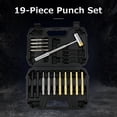 thumbnail image 2 of 19 Pieces Punch Set Solid Hammer Steel, Brass, Plastics Punches with Box Repair Tools for Watch Jewelry & Craft, 2 of 8