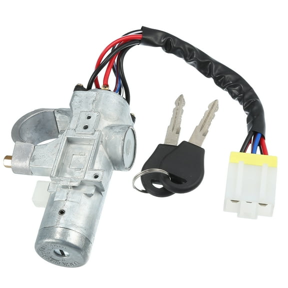 1 Set Car Ignition Switch Cylinder Set Door Lock with Keys for Nissan Hardbody 1991-1998 No.D87002S900