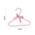 thumbnail image 7 of Cheers US Pearl Beads Metal Elegant Rosette Clothes Hangers for Kids Children Pet Dog, 7 of 7