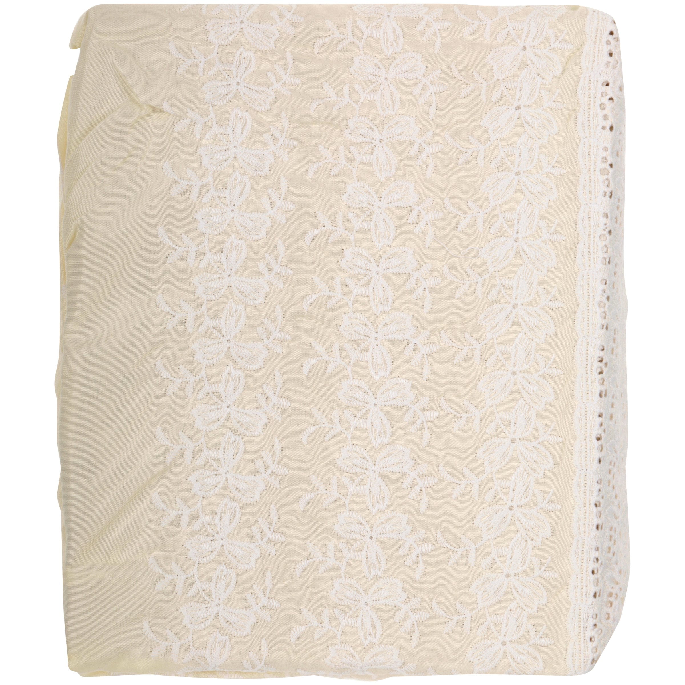 Veratex® HikeUpYour Skirt® Ivory California King Embroidery