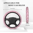 thumbnail image 3 of Cauagu Strawberry Popsicle Print Car Steering Wheel Cover - Universal Car Accessory for Diverse Cars for Steering Wheel with a Diameter of 14.5"-15", 3 of 7