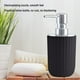 thumbnail image 4 of Juego de Accesorios de Baño Modernos con Dispensador de Jabón, Portacepillos, Vaso, Jabonera y Bandeja En Negro, Blanco o Gris., 4 of 7