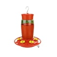 thumbnail image 2 of Comedero de Plástico para Pájaros, para Colgar En Exteriores, con Orificios de Alimentación. Diseño Hermético Tipo Foso para Colibríes, Boca Ancha Fácil de Limpiar. Regalo Ideal para Amantes de Las A, 2 of 6