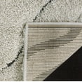 thumbnail image 4 of Safavieh Florida Tabitha Geometric Waves Shag Area Rug, Light Blue / Blue, 5'3" X 7'6", 4 of 4