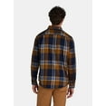 thumbnail image 2 of George Men's and Big Men's Flannel Shirt with Long Sleeves, Sizes XS-3XLT, 2 of 9