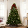 thumbnail image 1 of Northlight Pre-Lit Full Northern Pine Artificial Christmas Tree - 7.5' - Clear Lights, 1 of 6