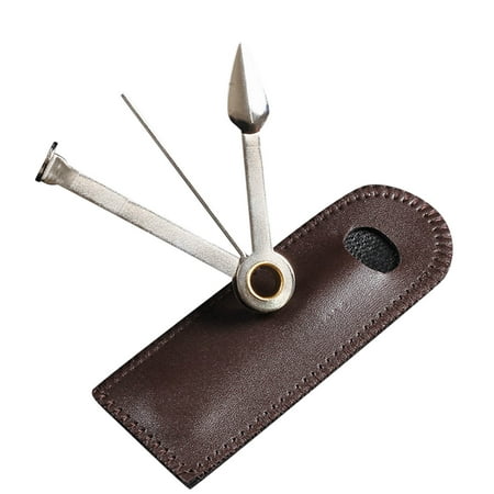 Multifunctional 3in1 Stainless Steel Smoking Tobacco Pipe Cleaner Cleaning Tool