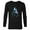 Black, variant on Avatar Banshee A Logo with Jake Sully and Na’vi Neytiri - Long Sleeve T-Shirt for Men - Customized-White