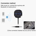 thumbnail image 5 of Trousse de Voiture Bluetooth Récepteur Bluetooth, Adaptateur Audio Mains Libres Bluetooth avec Microphone Intégré Pince pour Évent d'Air, 5 of 5