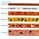 thumbnail image 3 of Cinta de Halloween para envolver regalos, cintas naranjas para manualidades, coronas con telaraña, murciélago de calabaza, lazos para el pelo, decoración del hogar de fiesta, 3 of 4