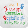 thumbnail image 4 of Inktastic Physical Therapist Like Mommy Boys or Girls Baby Bib, 4 of 4