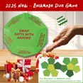 thumbnail image 3 of Gift Exchange Dice, 3 Inch, 12 Unique Sides, Christmas Supplies Gifts, Holiday Swap Favors Dice, Perfect Gathering Party Toys, 3 of 6