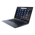 thumbnail image 3 of Lenovo ThinkPad C13 Yoga Gen 1 Chromebook Enterprise 20UX - Flip design - AMD Athlon Gold - 3150C / up to 3.3 GHz - Chrome OS (with Chrome Enterprise Upgrade) - Radeon Graphics - 4 GB RAM - 64 GB eMMC - 13.3" IPS touchscreen 1920 x 1080 (Full HD) - Wi-Fi 6 - abyss blue - kbd: US, 3 of 15