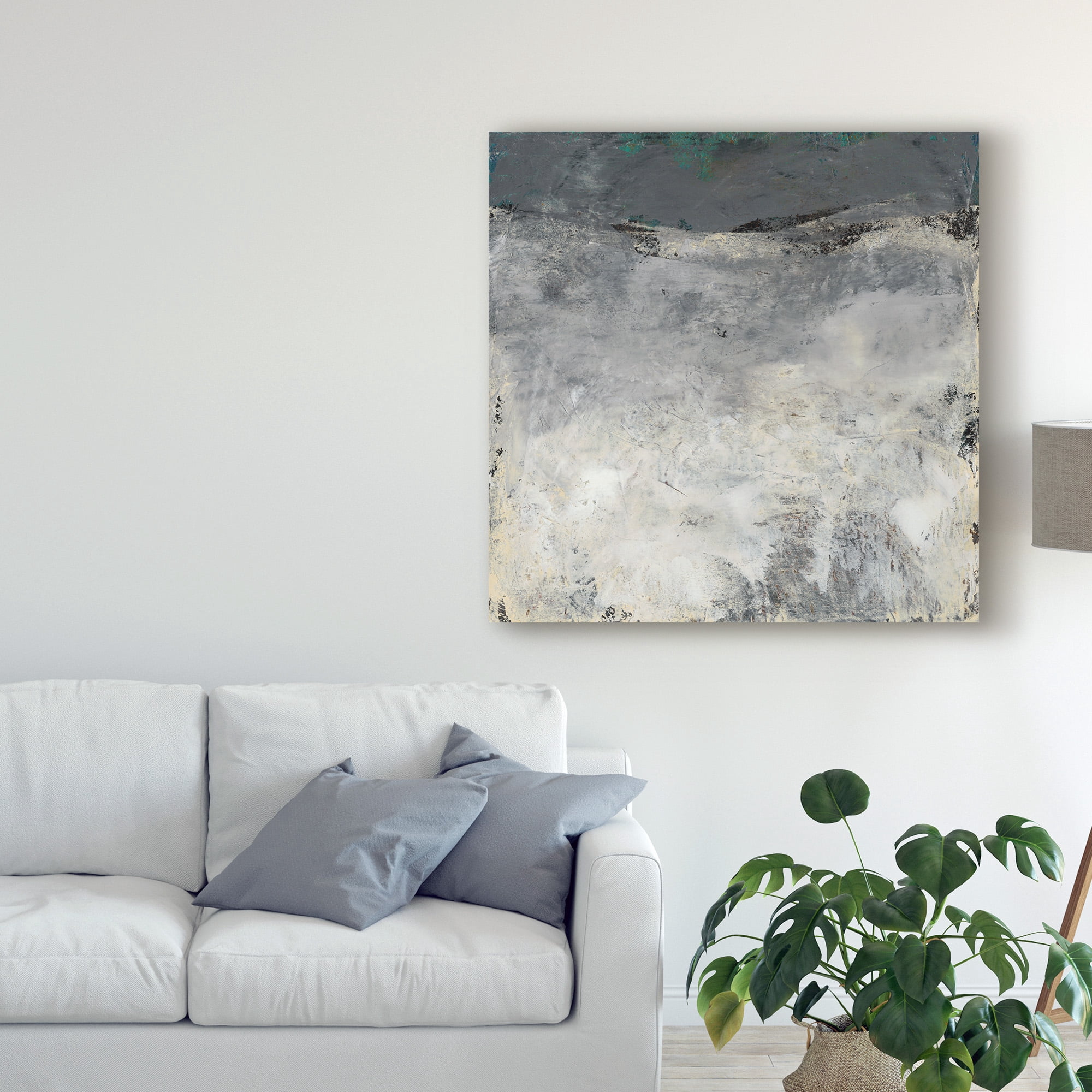 Trademark Fine Art 'Pensive Neutrals II' Canvas Art by Karen Suderman