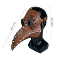 thumbnail image 1 of Halloween Beak Face Cover Steampunk Face Cover Halloween Cosplay Props Halloween Beak Face Cover Latex Steampunk Face Cover For Halloween Party Cosplay Costume Dress Up Props Bar, 1 of 8