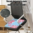 thumbnail image 6 of TaTaai 2Pcs Floral Flowers Pattern Chair Cushions for Dining Chairs, Square Chair Seat Cushion with Removable Cover, Outdoor Reversible Seat Cushion for Kitchen Dining Office, 6 of 6